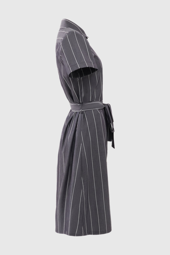 Alyce Stripe Shirtdress