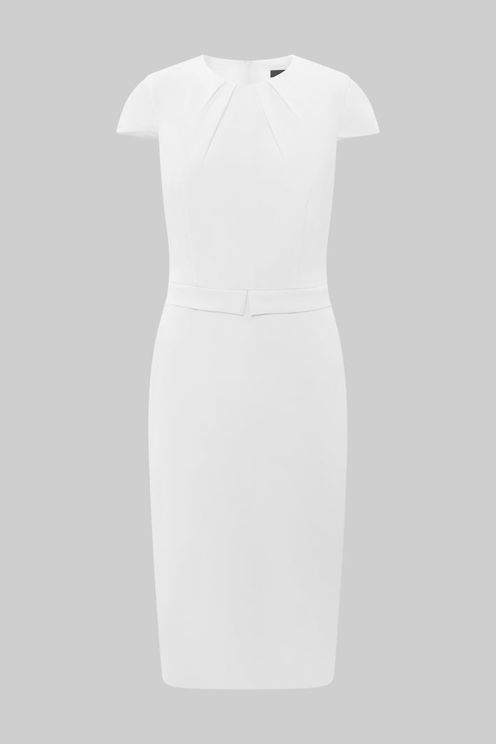 Signature Crepe Cap Sleeve Dress