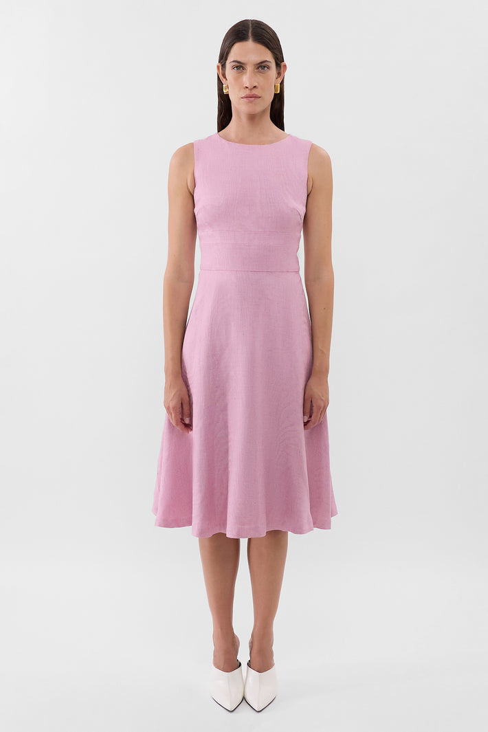 Luiguiste Boat Neck Dress