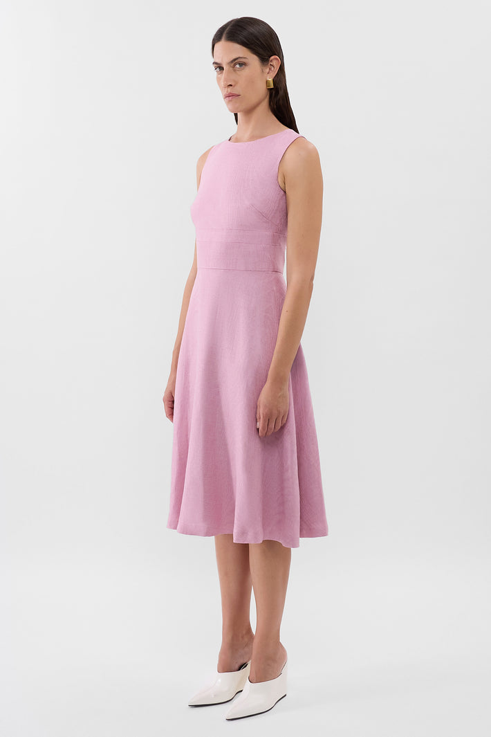 Luiguiste Boat Neck Dress