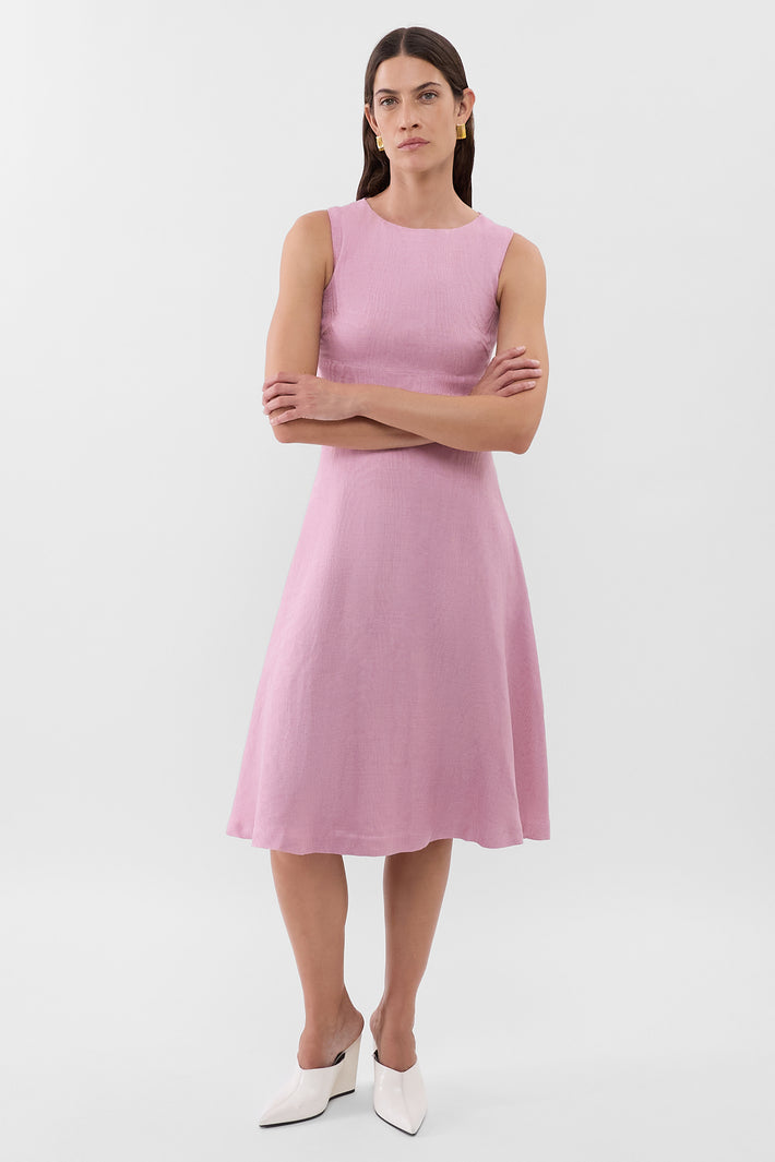 Luiguiste Boat Neck Dress