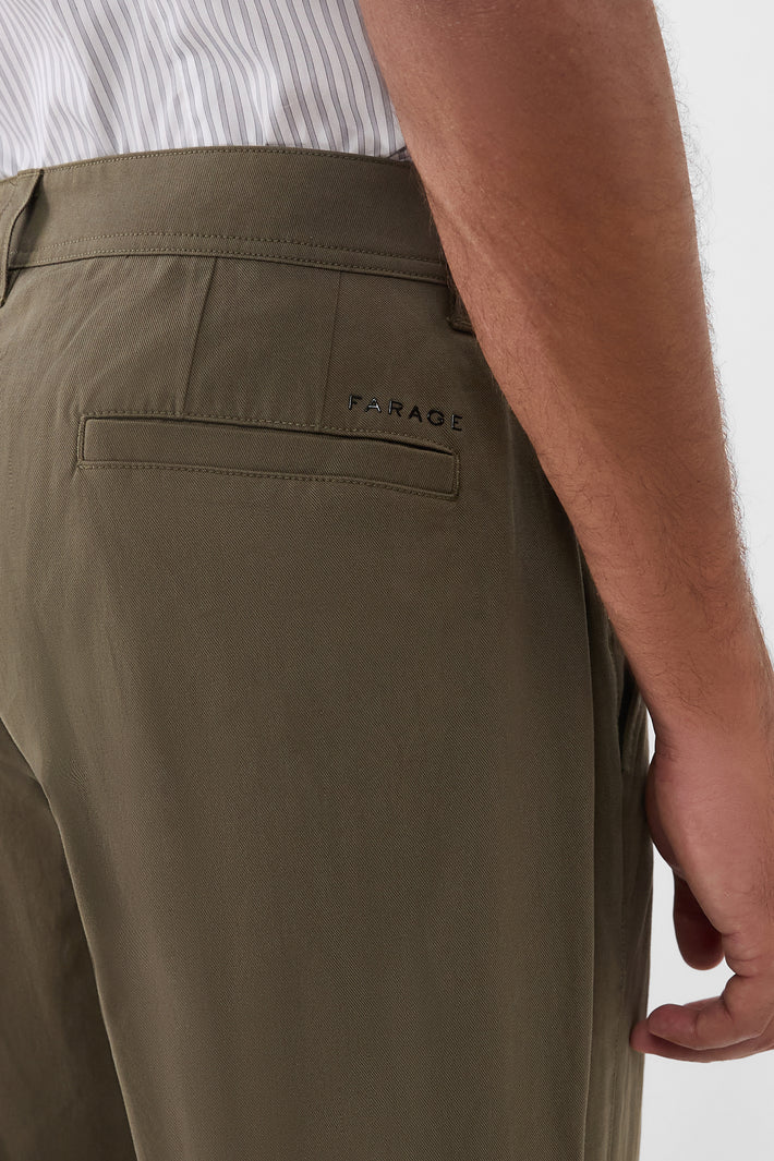 Pleated Front Chino