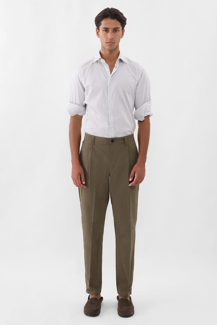 Pleated Front Chino