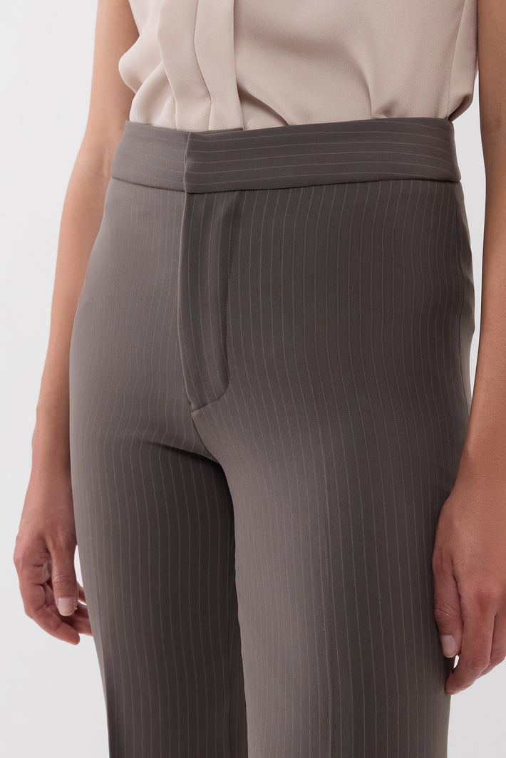 Wide Leg Trouser Stripe