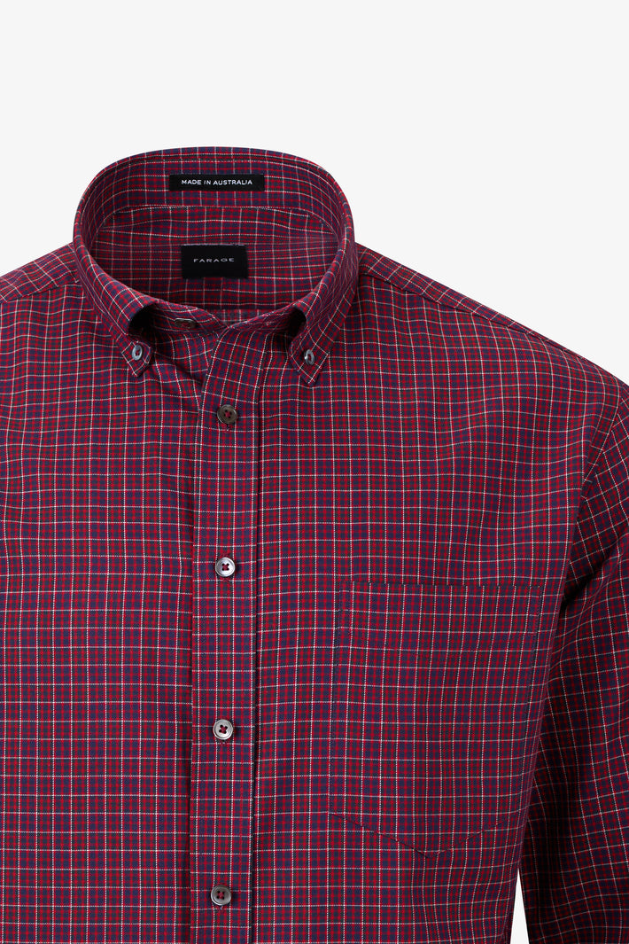 Luiz Check Cotton Shirt