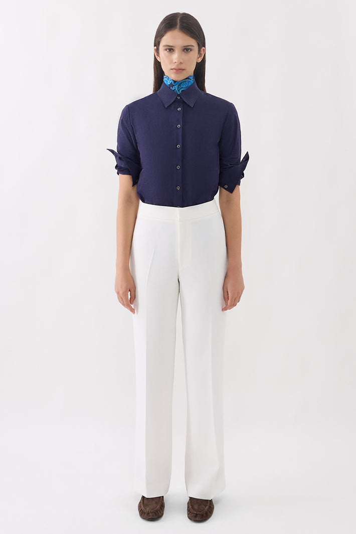 Relaxed Fit Shirt - Seersucker