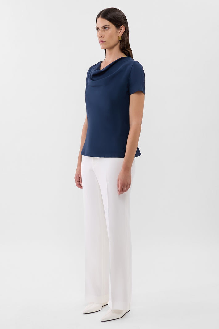 Aleksa Cowl Neck Top