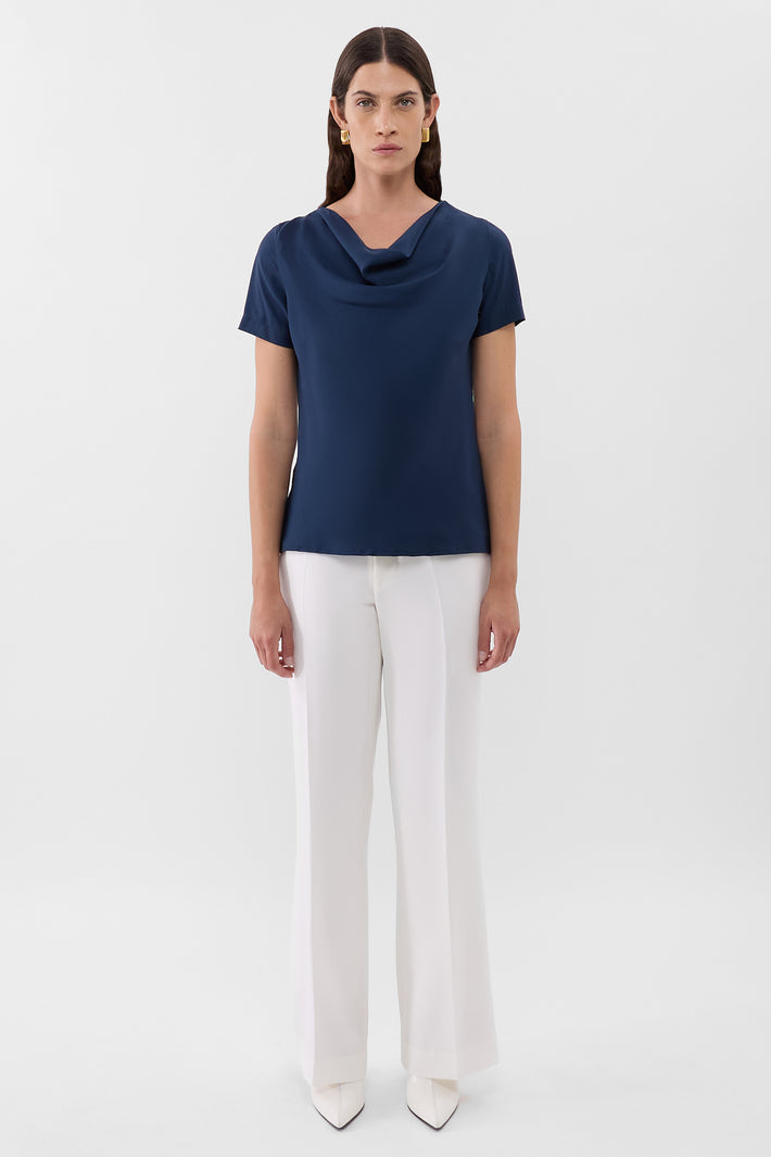 Aleksa Cowl Neck Top