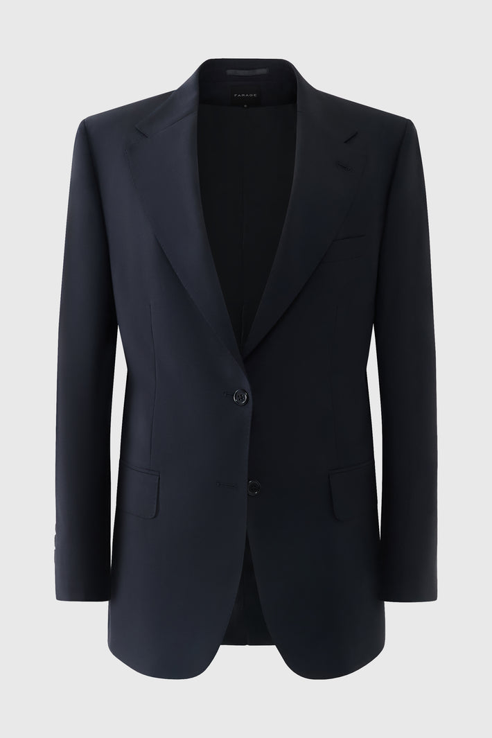 Fine Wool Oversized Blazer