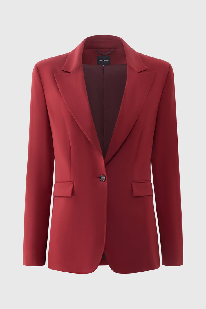 Signature One Button Blazer