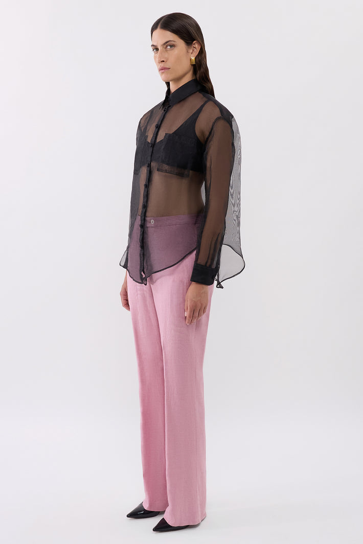 Organza Evening Blouse