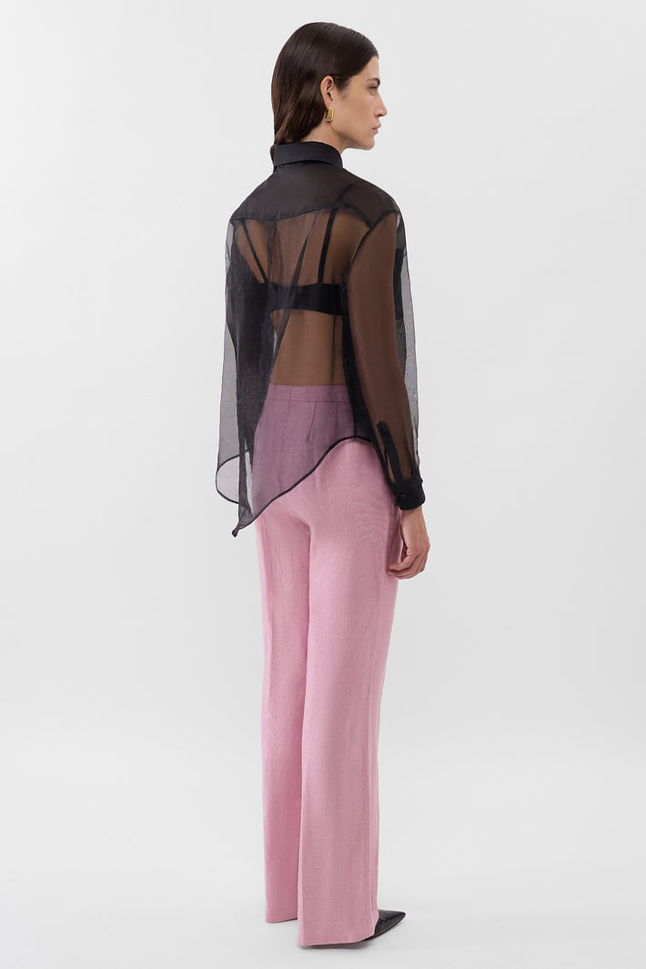 Organza Evening Blouse