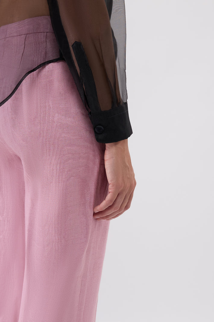 Organza Evening Blouse