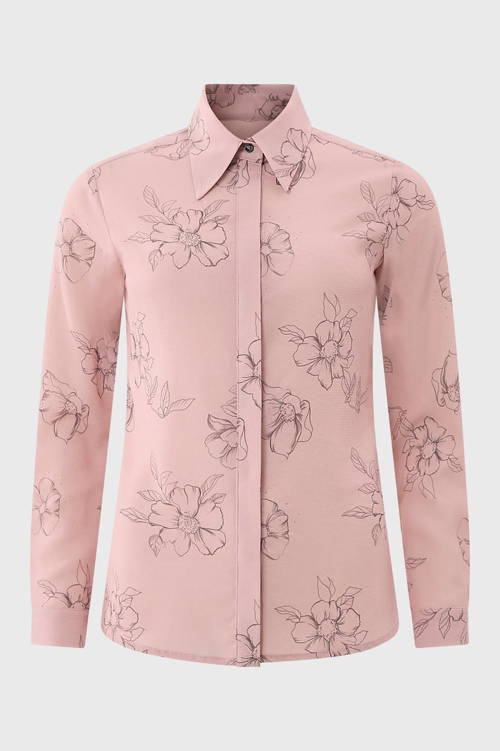 Summer Print Natalie Shirt