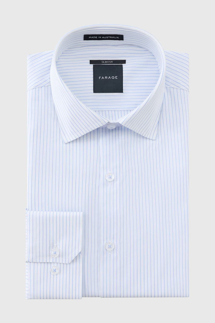 Slim fit Shirt Albini Cotton Stripe
