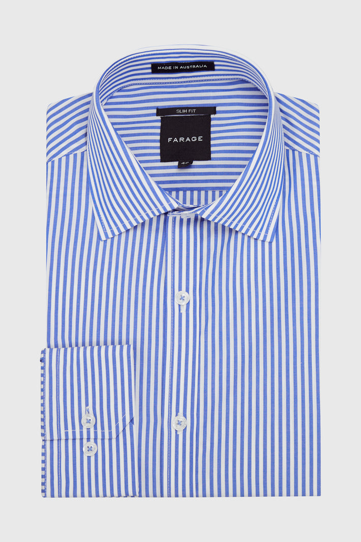 Jax Slim Shirt Stripe