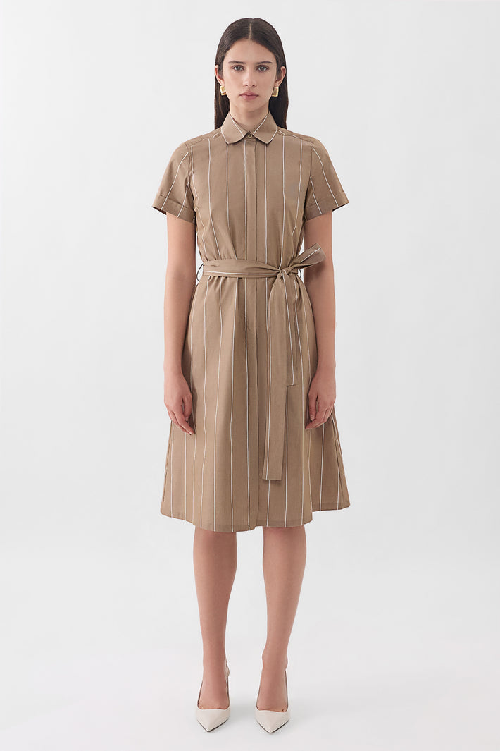 Alyce Stripe Shirtdress