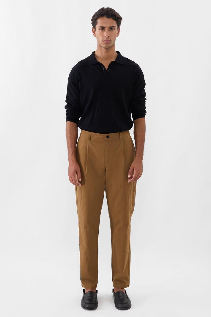 Pleated Front Chino