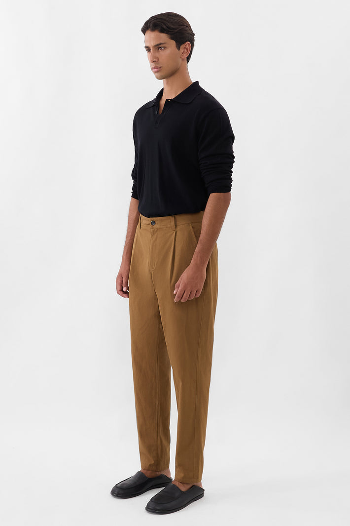 Pleated Front Chino