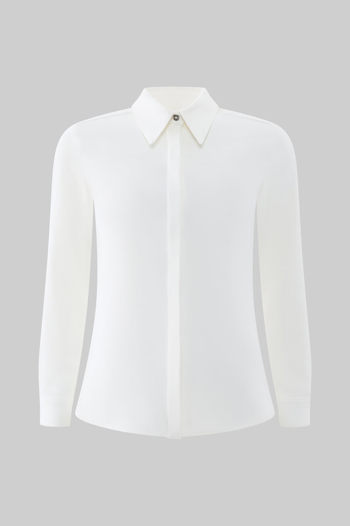 Classic Natalie Blouse - White