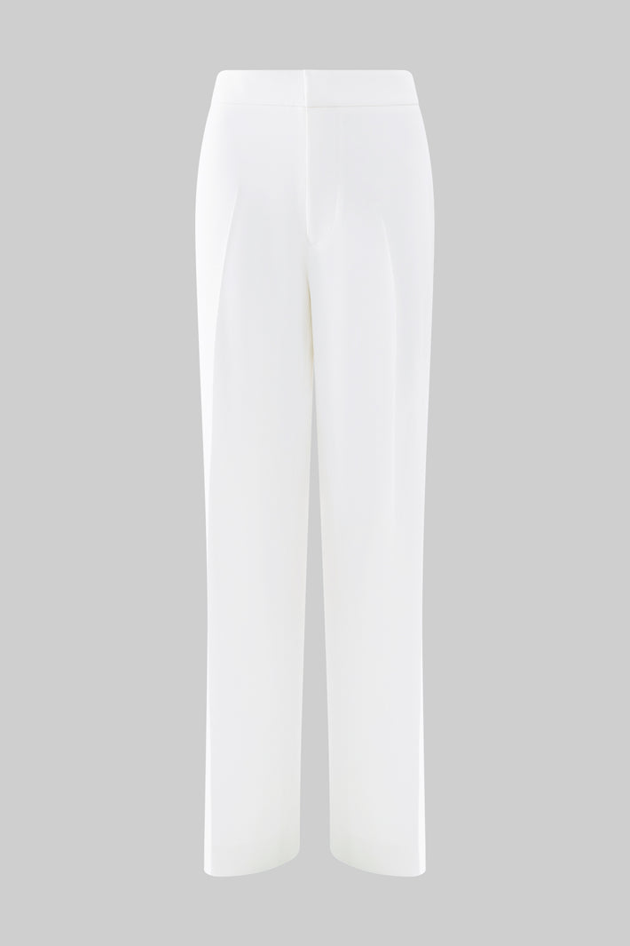 Signature Crepe Wide Leg Trouser