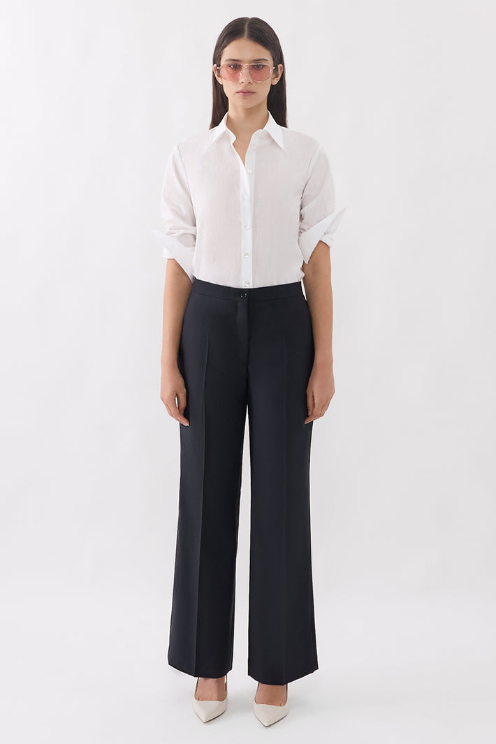 Relaxed Fit Shirt - Seersucker