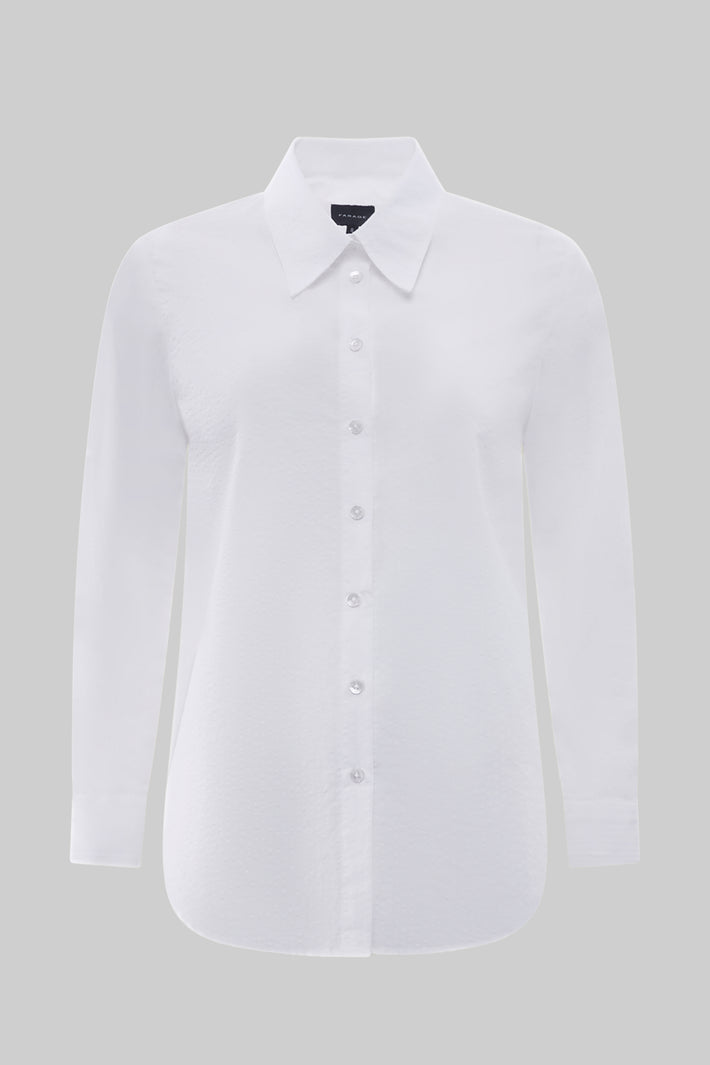 Relaxed Fit Shirt - Seersucker