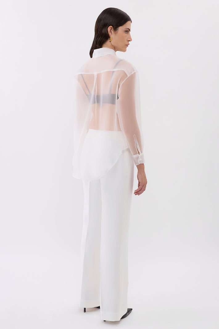 Organza Evening Blouse