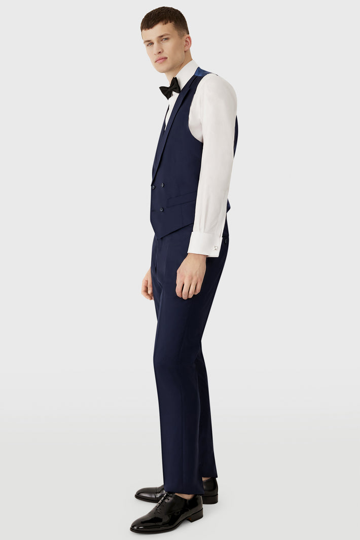 London DB Waistcoat Blue