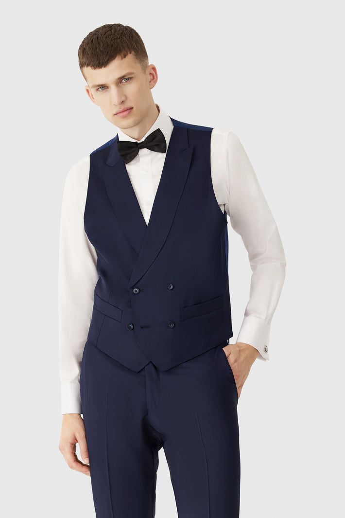 London DB Waistcoat Blue