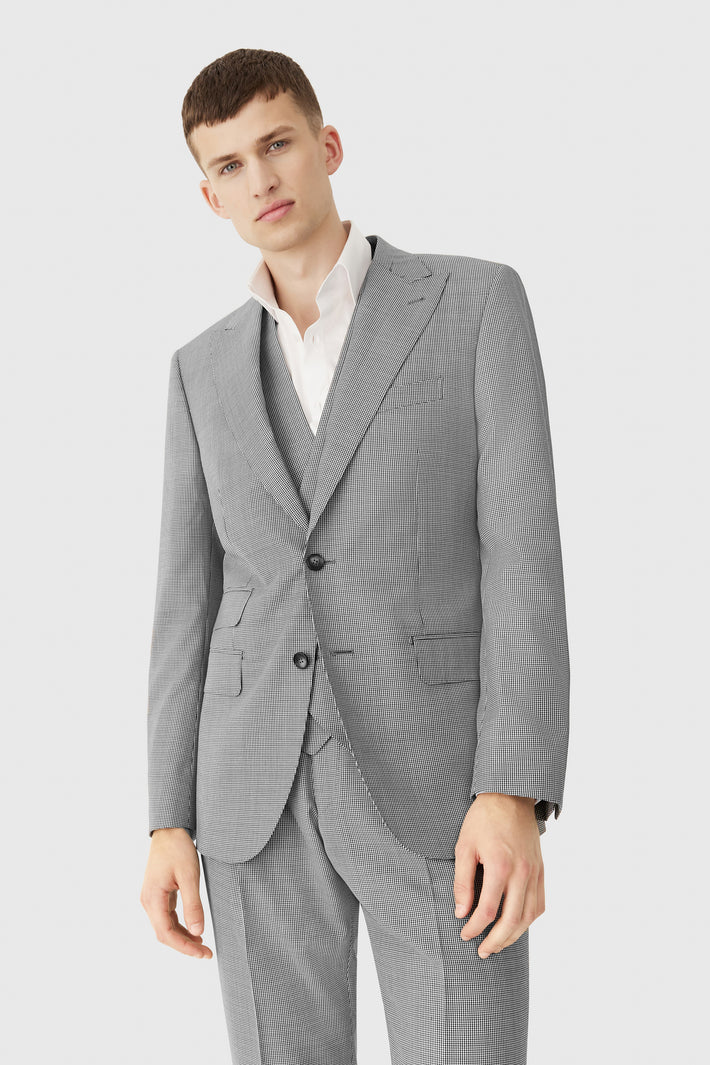 London Suit C3W Houndstooth