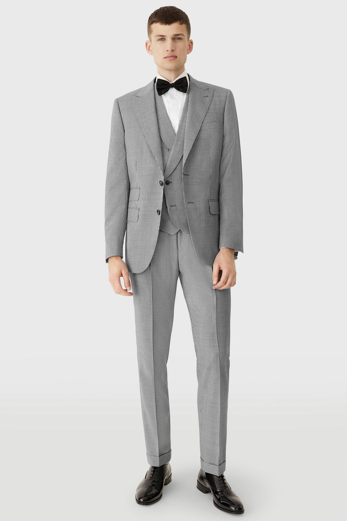London Suit C3W Houndstooth