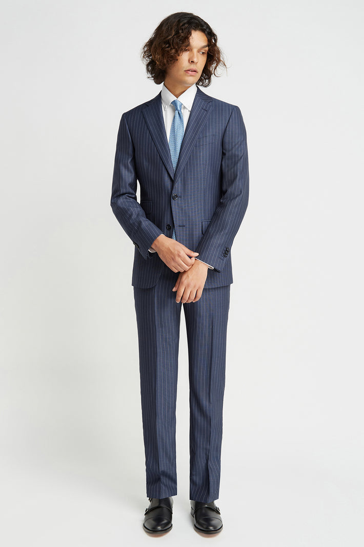 London A3 Suit Open Stripe