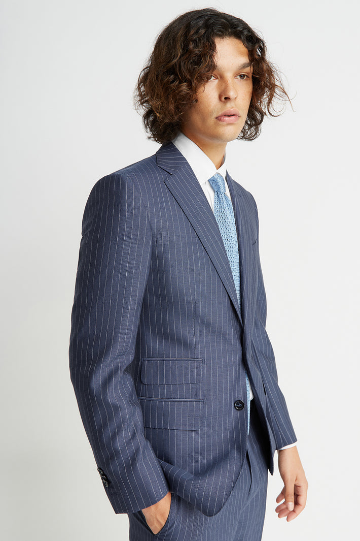London A3 Suit Open Stripe