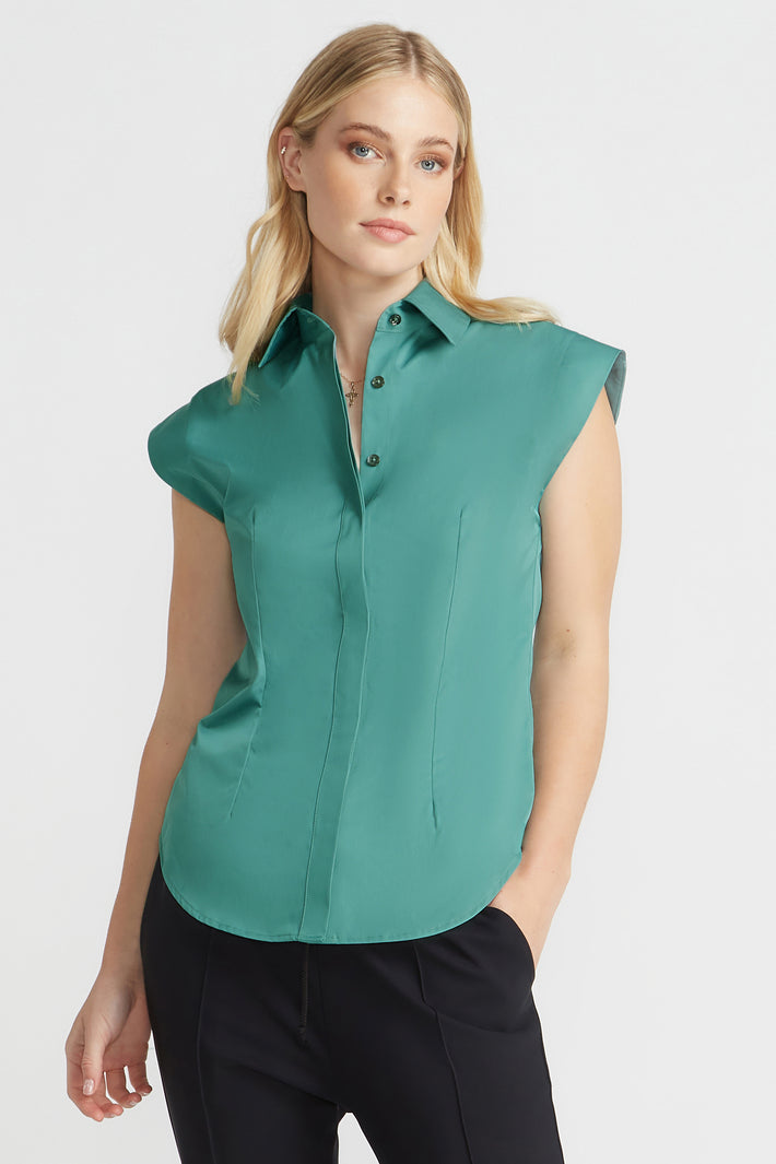 Maya Sleeveless Shirt