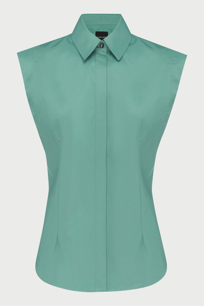 Maya Sleeveless Shirt