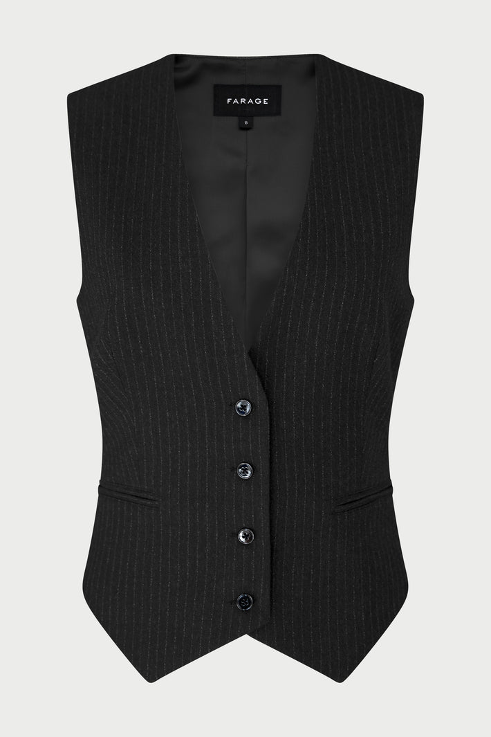 Katya Stripe Waistcoat
