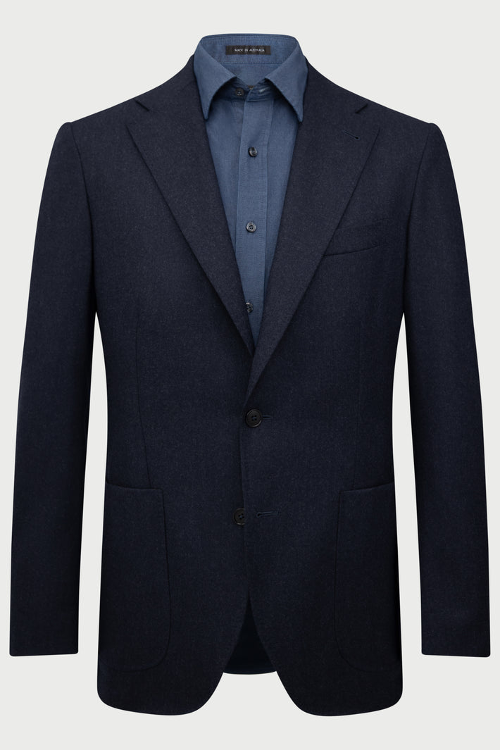 Deconstructed Wool Jacket