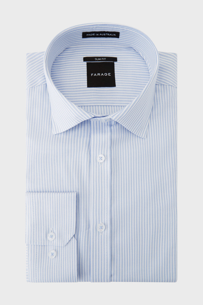 Jax Slim Shirt Bahama Stripe