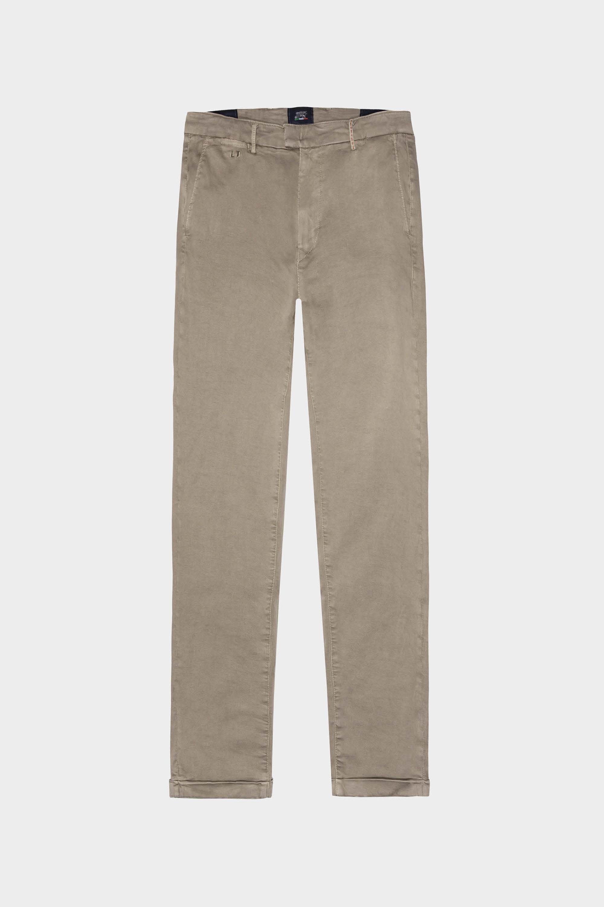 LUIS REGULAR PANTS IN GREY TECHNICAL FABRIC – TRAMAROSSA