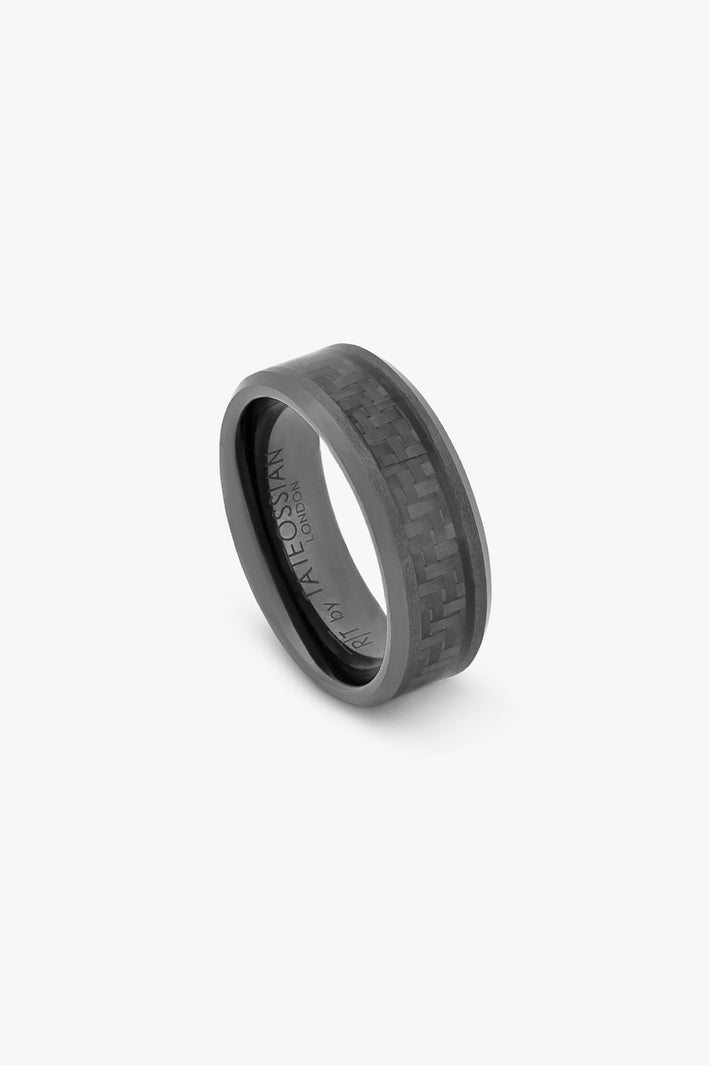 Rings_RT Black Ceramic Round
