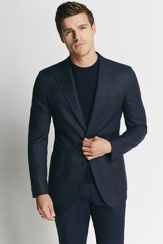 Deconstructed Wool Jacket