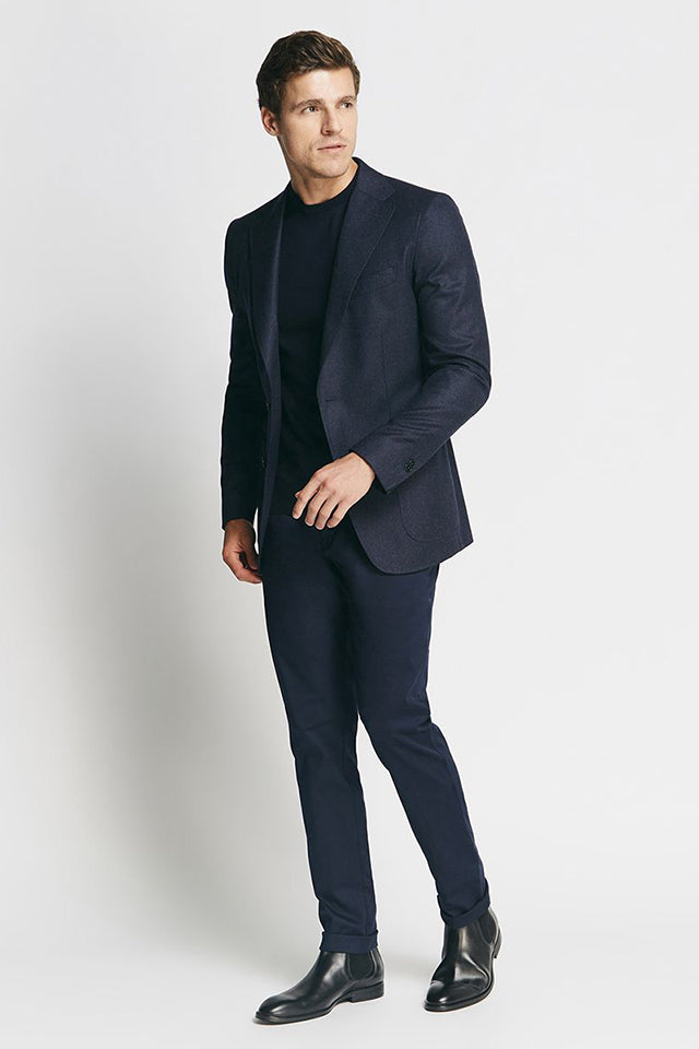 Deconstructed Wool Jacket