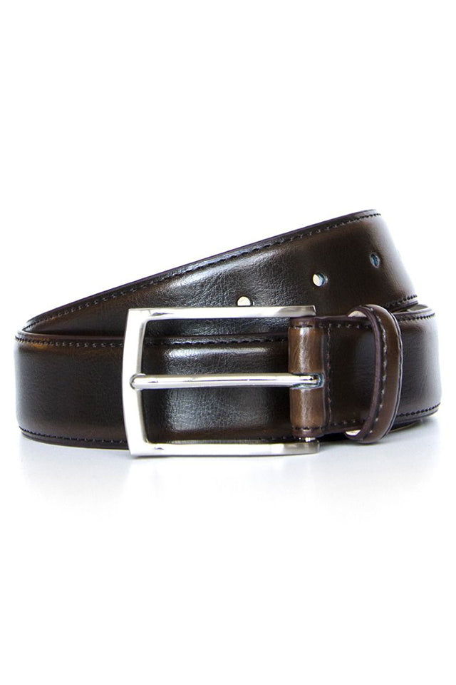 Leather Belt Chocolate