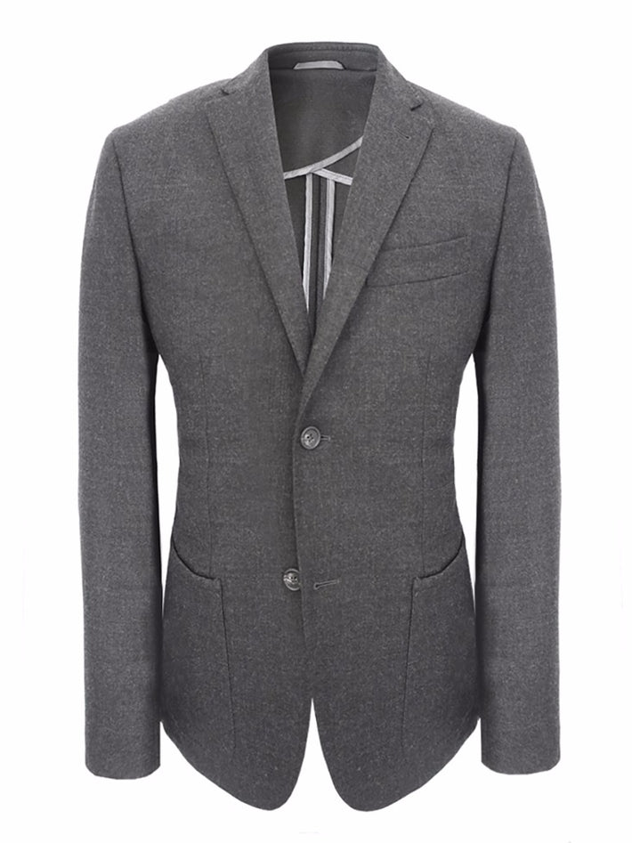 Lisbon Deconstructed Jacket Charcoal