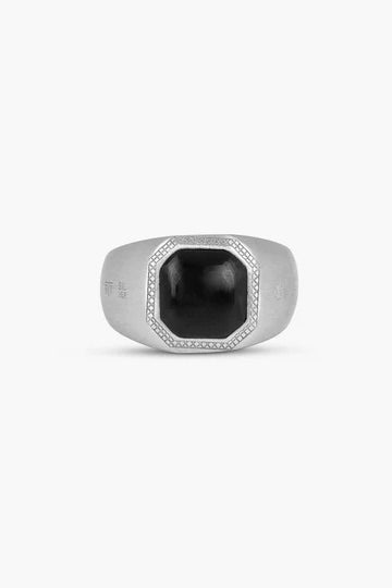 TAT Rhodium Matte Onyx
