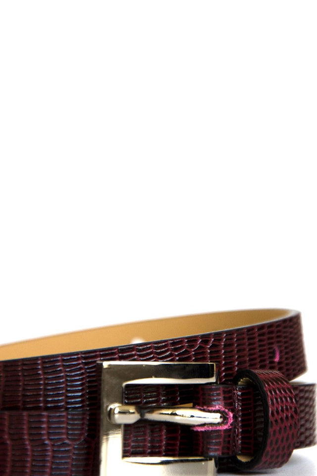 Reya Belt Burgundy