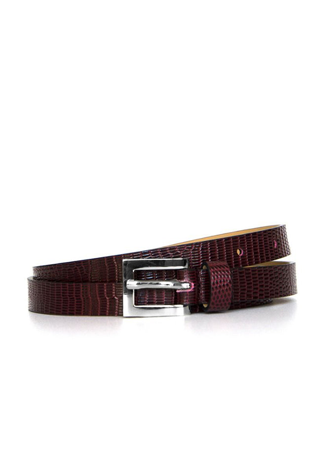 Reya Belt Burgundy